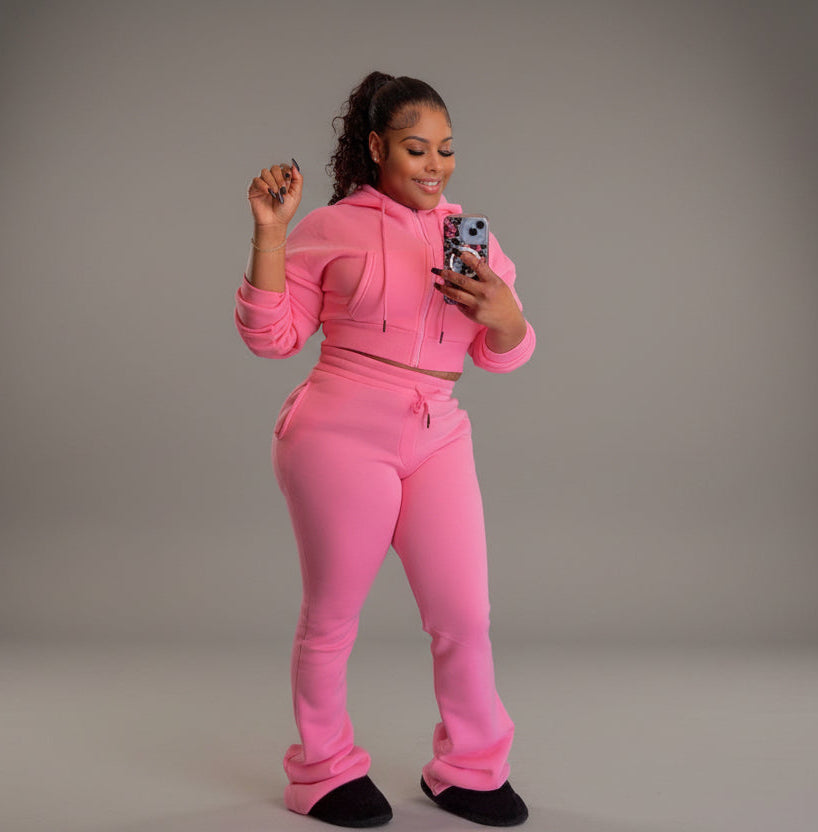 “Snatched & Cozy” Pink