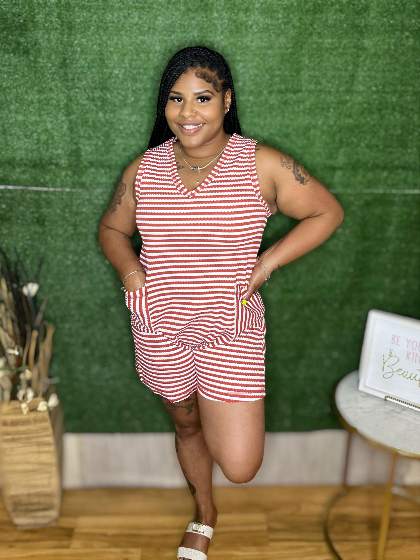 “All Play, No Stress” Romper