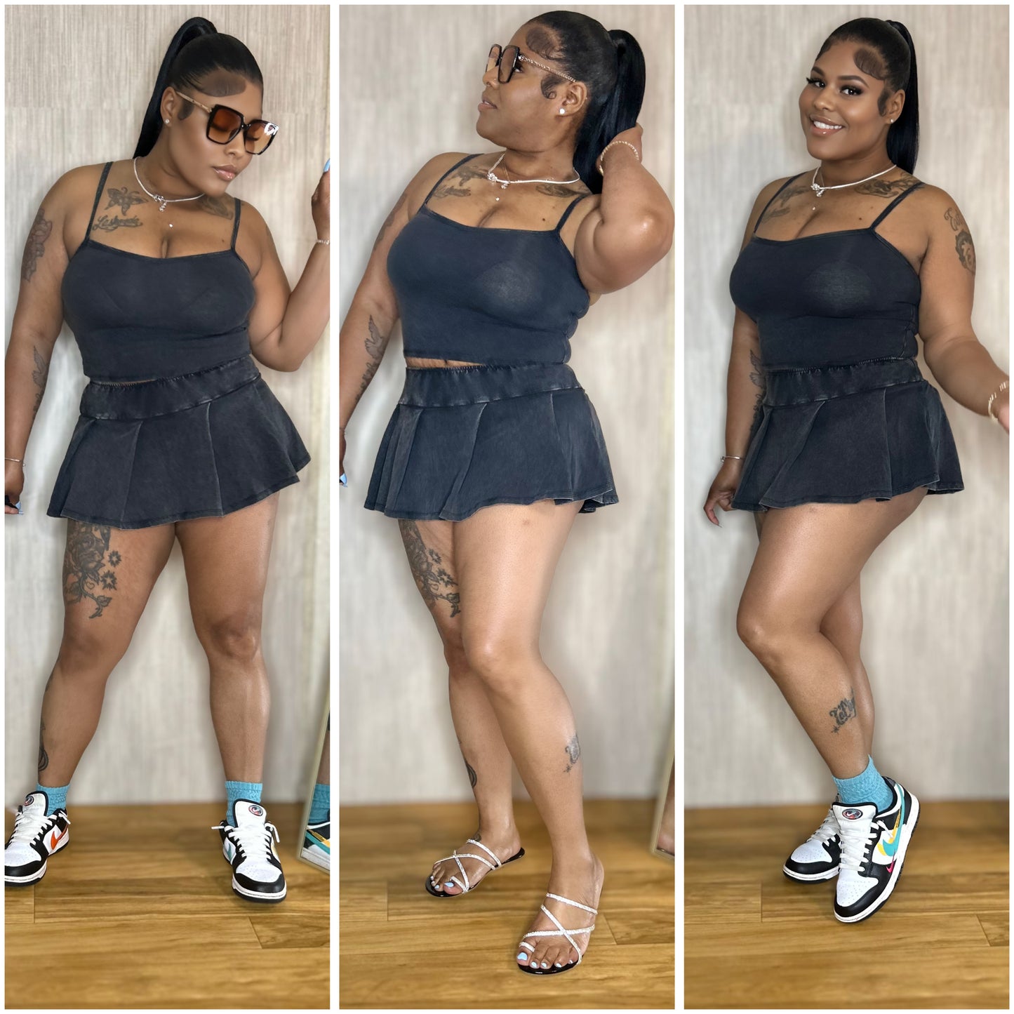 “I’m Just a Girl” Skort set