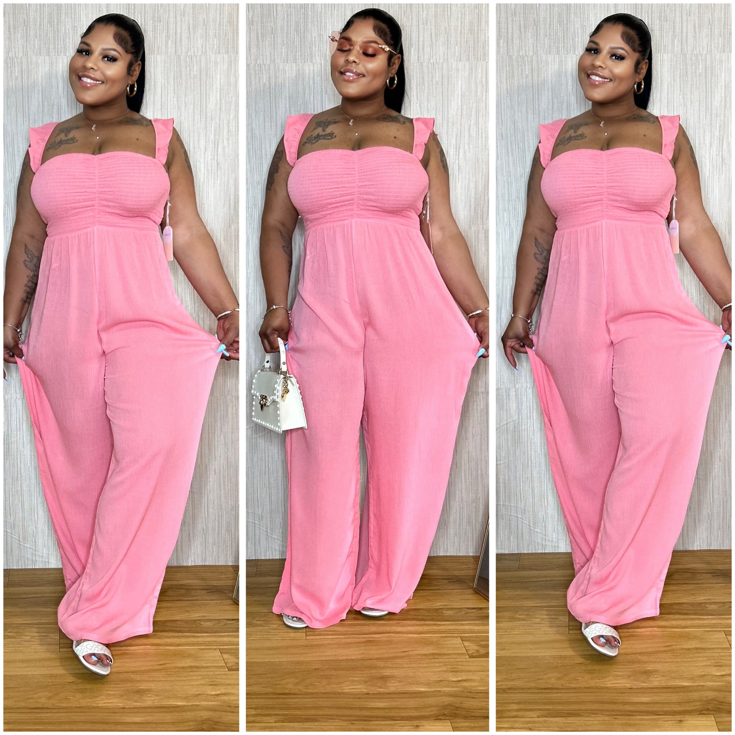 The “Pink Blush” jumpsuit