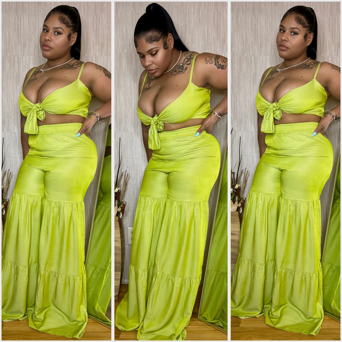 “Daisy Drift” set (green)