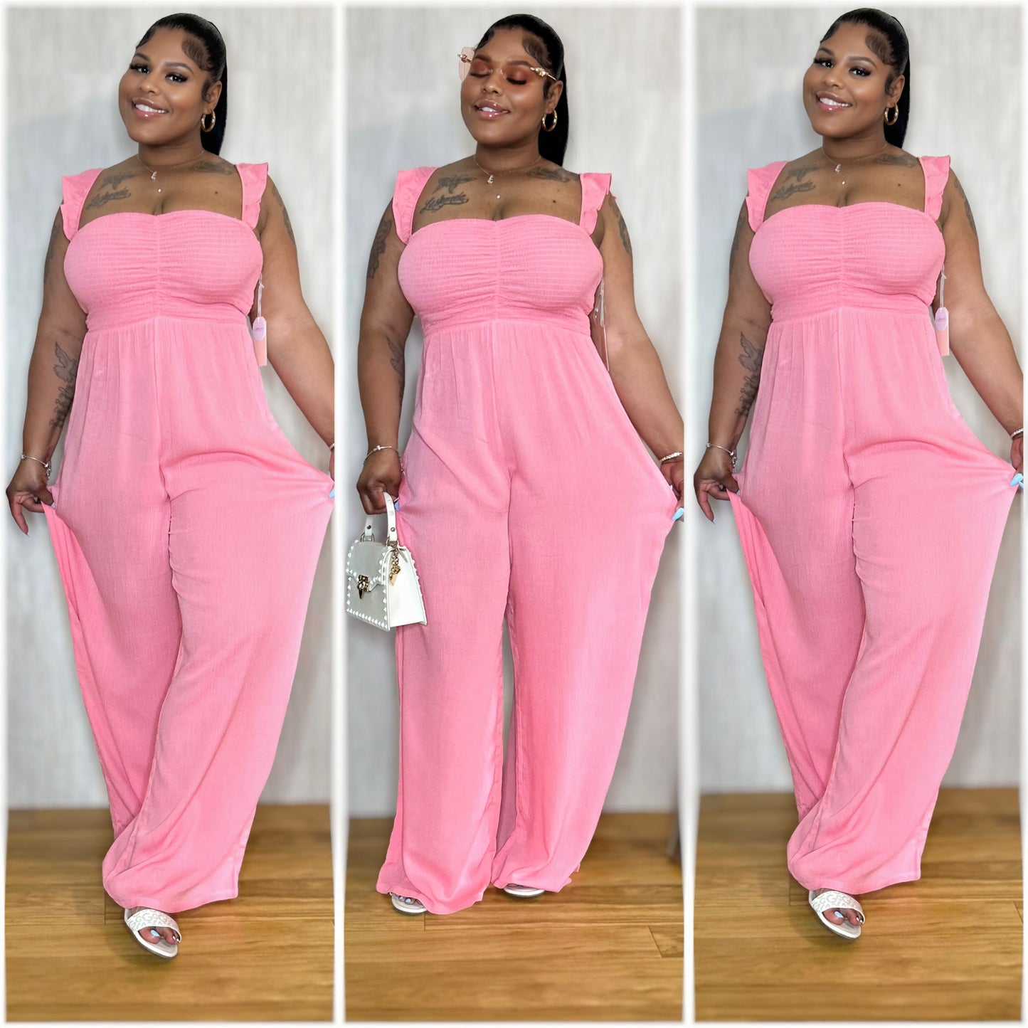 The “Pink Blush” jumpsuit