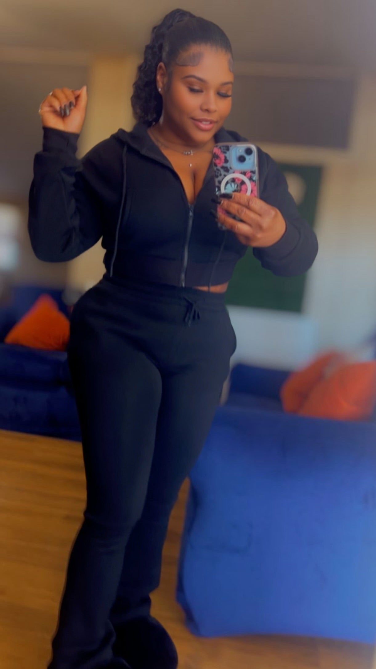 “Snatched & Cozy” Black