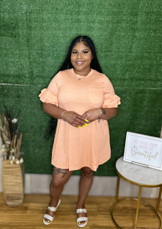 “Sunshine & Breeze” Dress (mango)