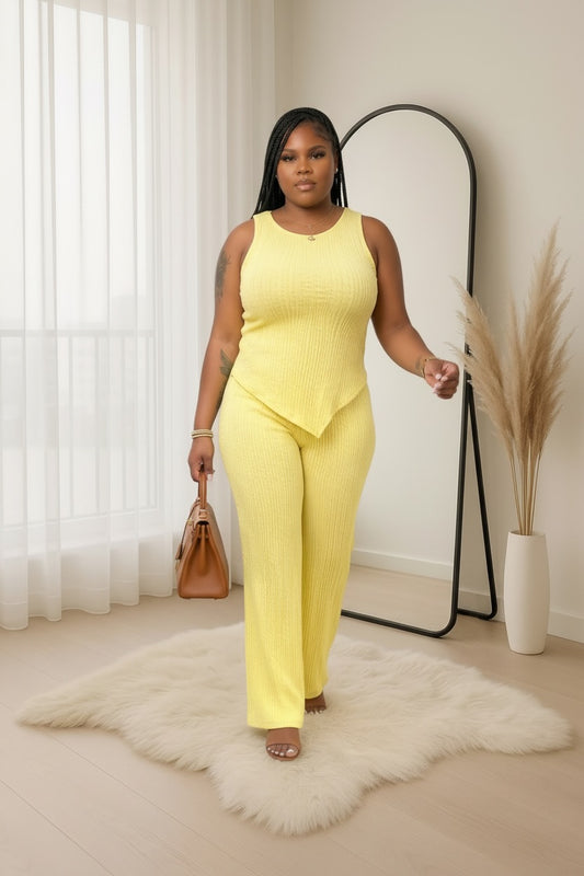 Tina Set (Butter yellow)