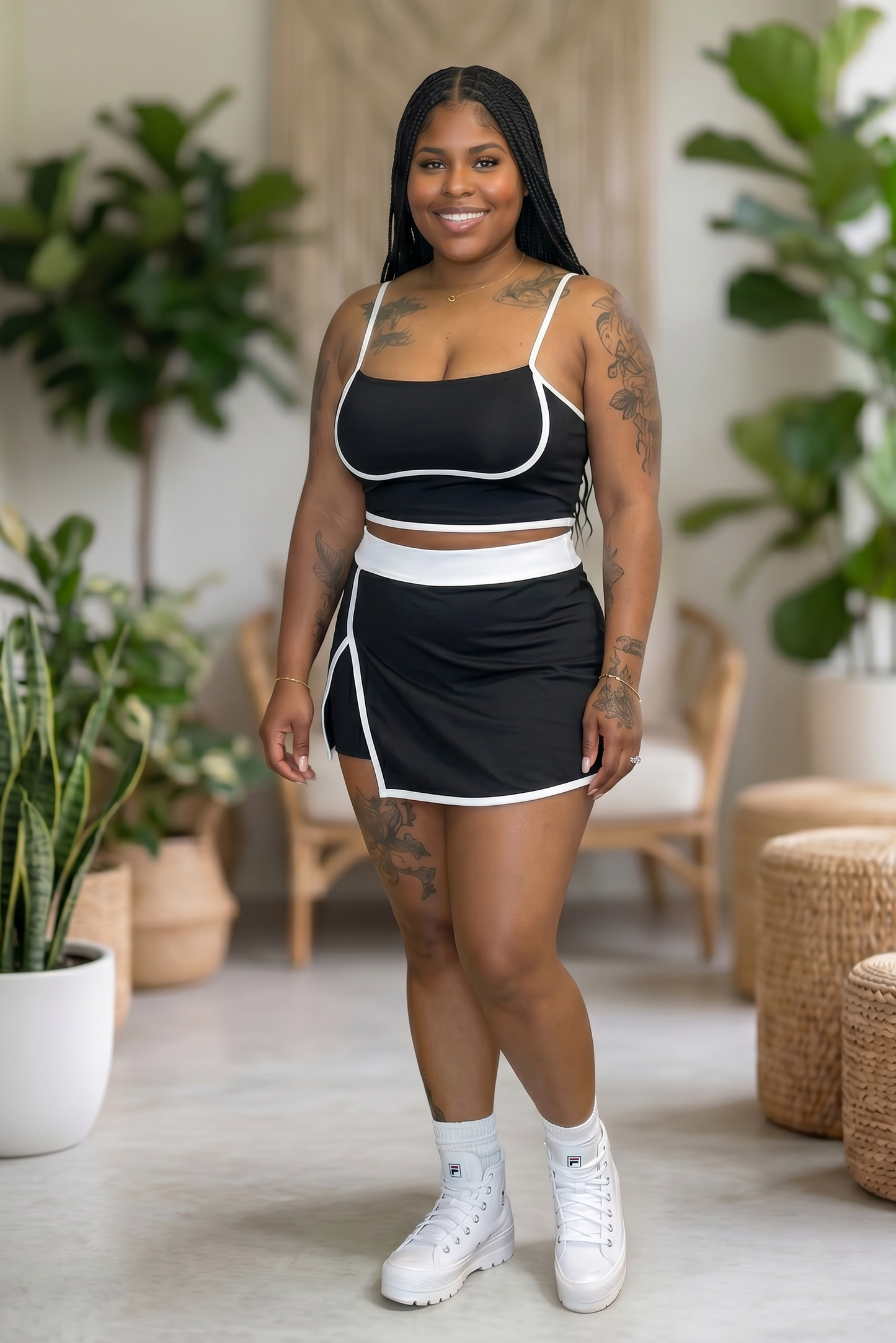 BlushBabe 2.0 Skort set
