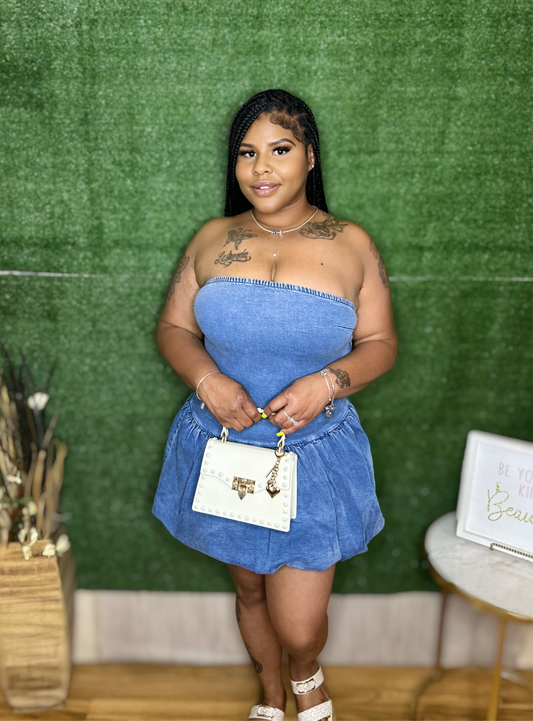 “Sweet Talk Strapless” Dress