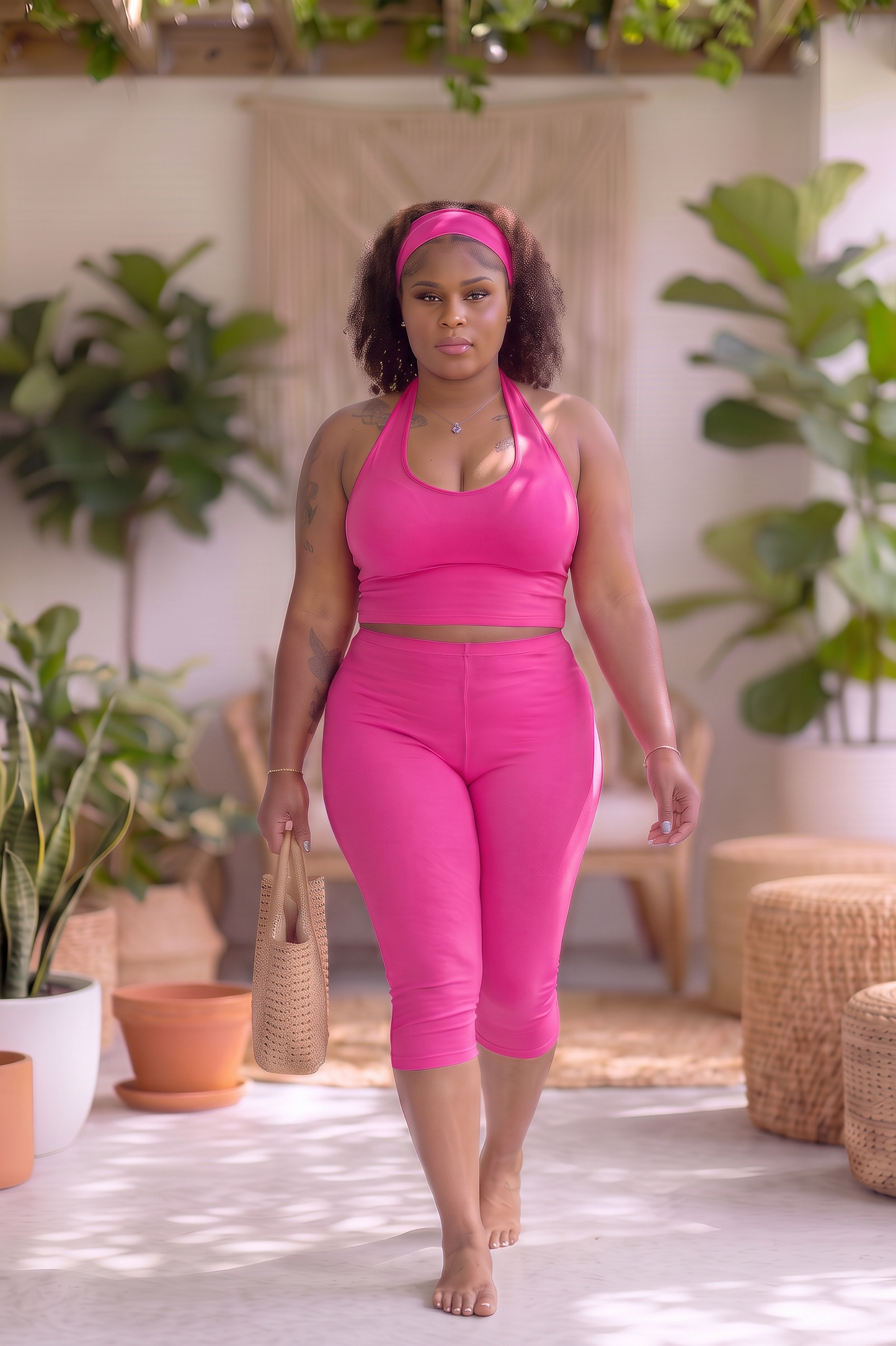 “Cloud Nine Capri” 3 piece Set