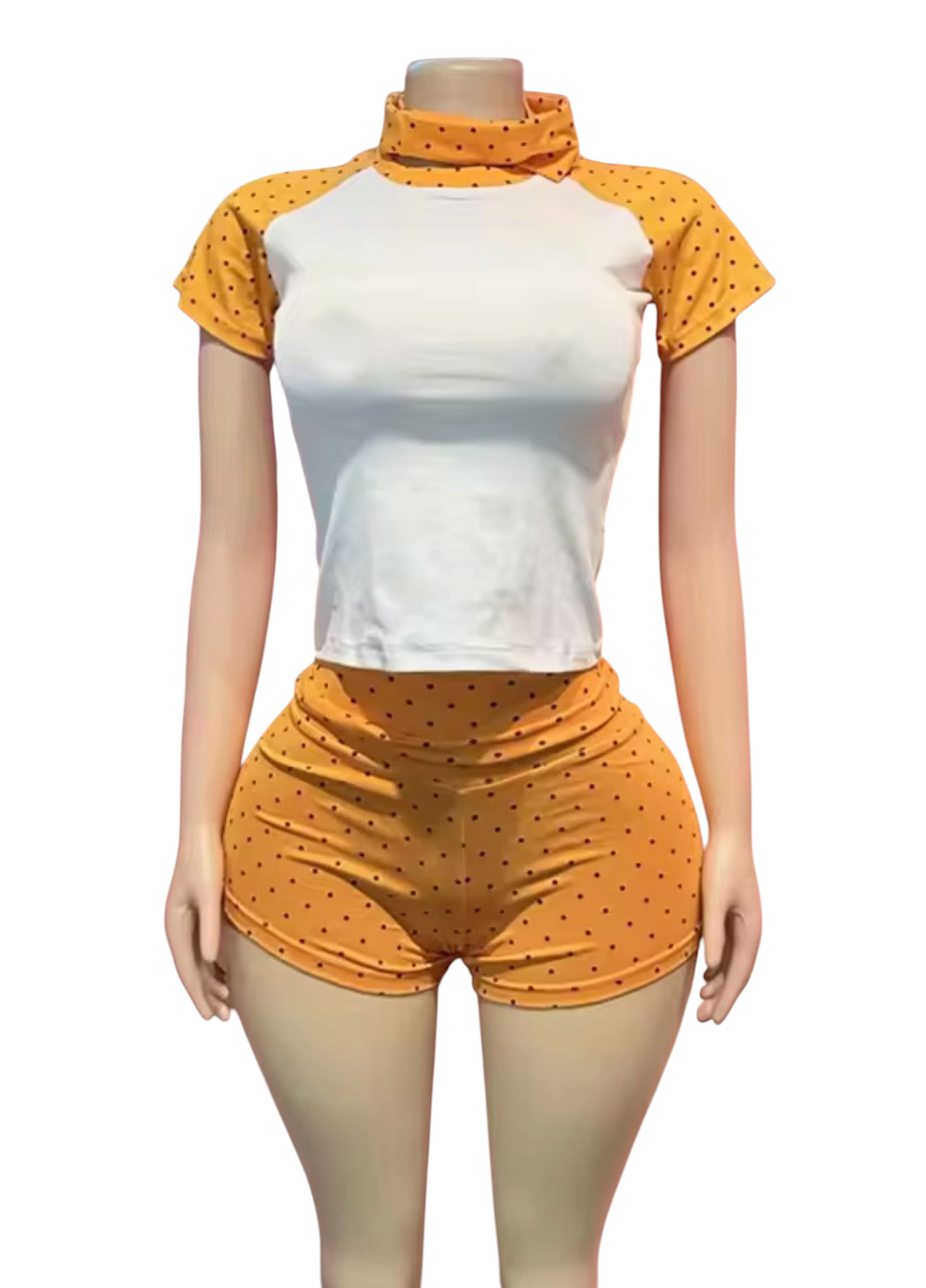 “Polka dot” 3 piece shorts set (New Colors)