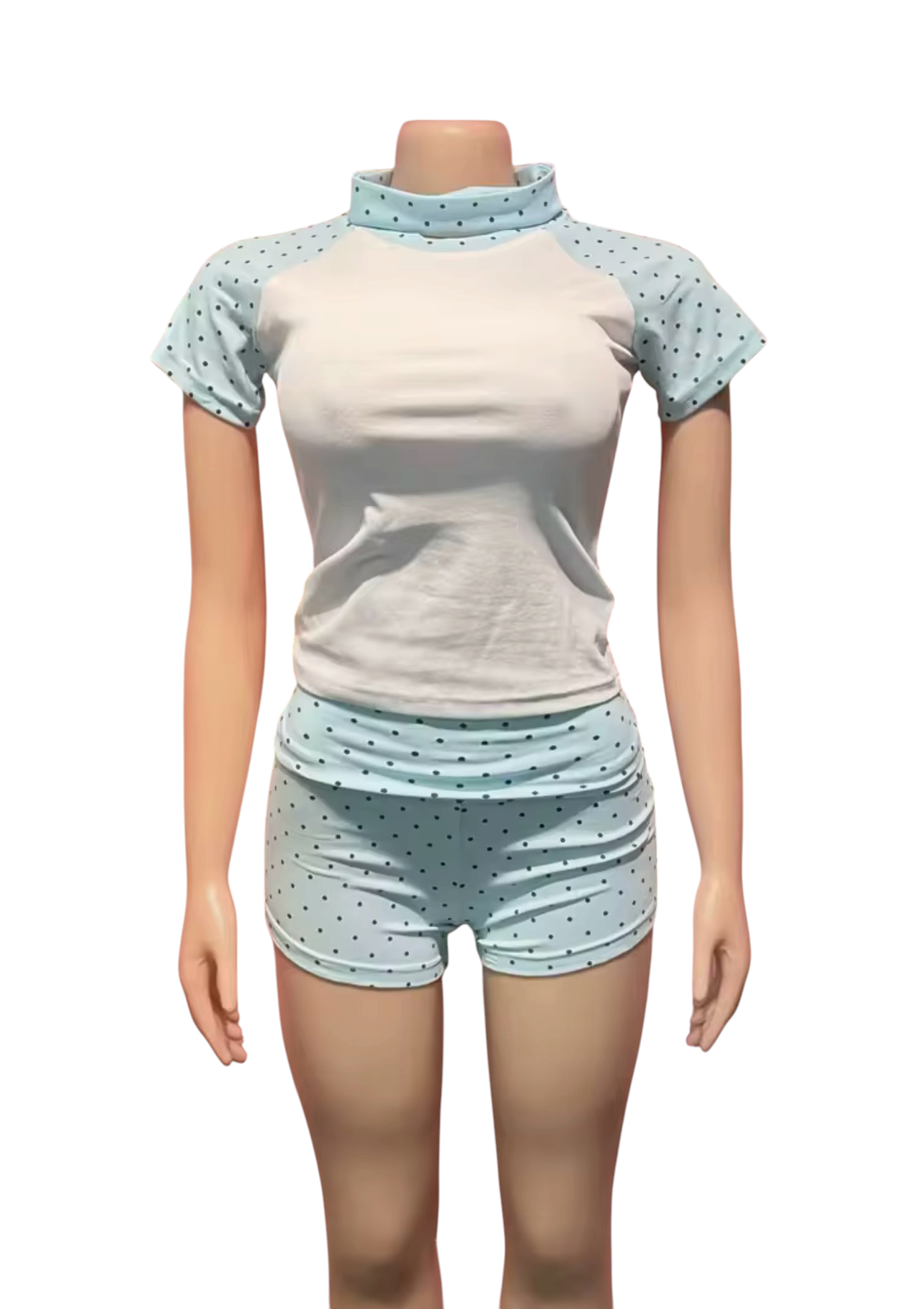 “Polka dot” 3 piece shorts set (New Colors)