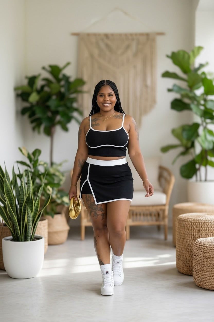 BlushBabe 2.0 Skort set