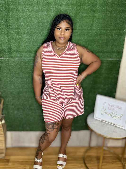 “All Play, No Stress” Romper