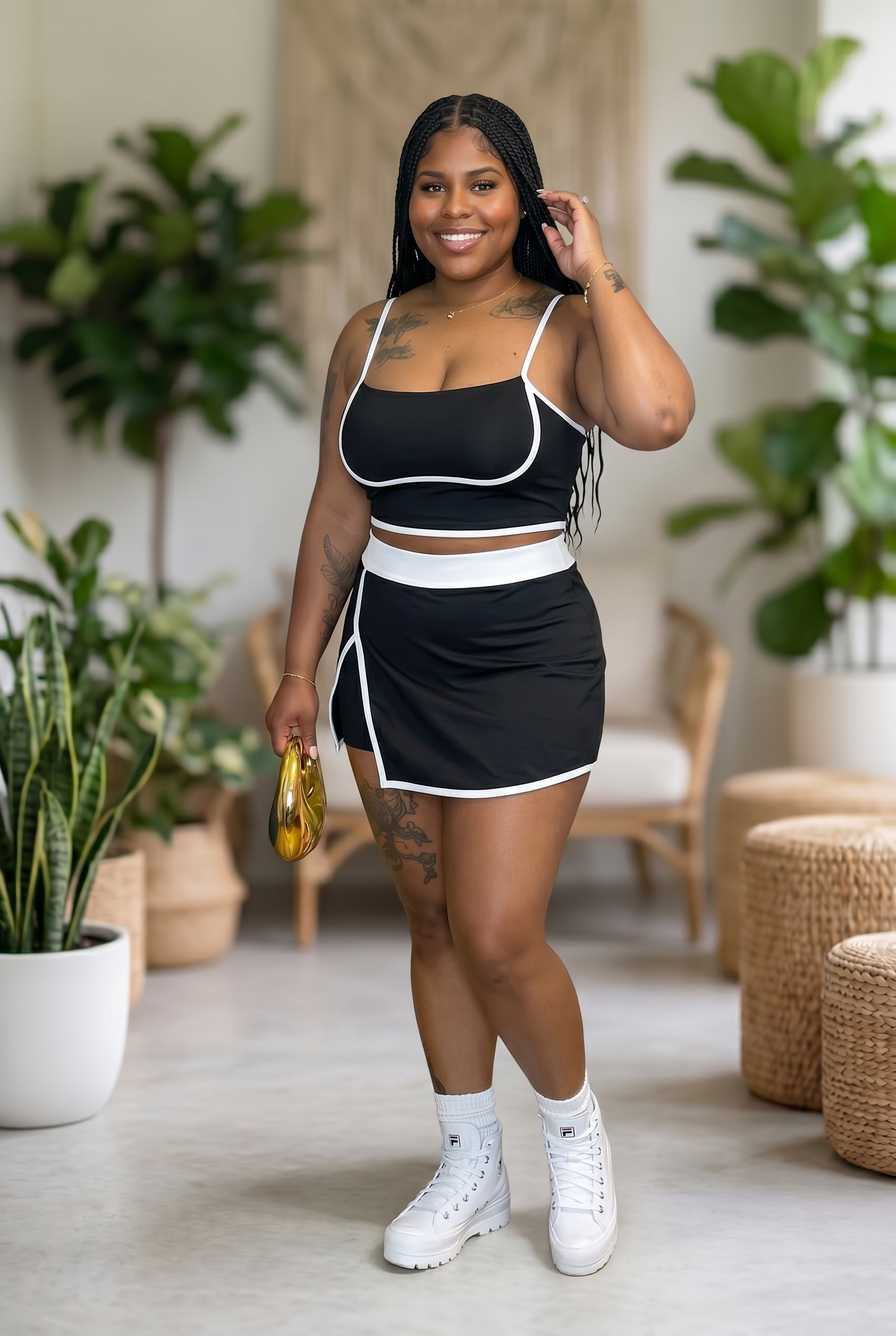 BlushBabe 2.0 Skort set