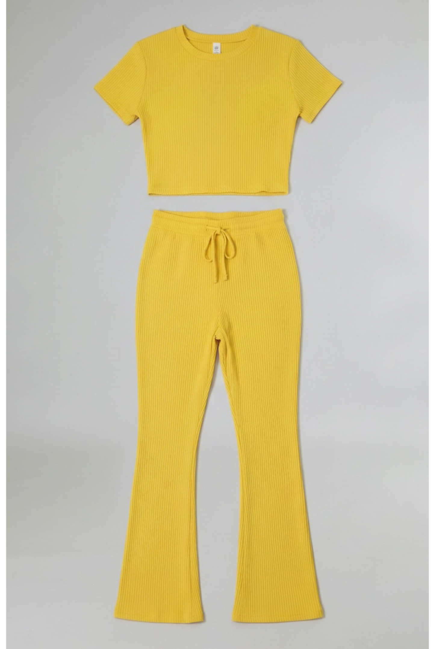 Golden Hour Soft Ribbed Set
